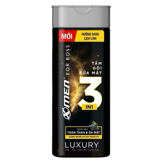 Dầu gội Tắm Rữa mặt 3in1 XMEN For Boss Luxury 150g