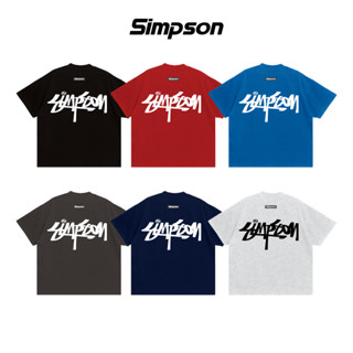 Áo Thun Boxy Tatami Thêu Graffiti Simpson Local Brand Unisex Nam Nữ Oversize - TS28