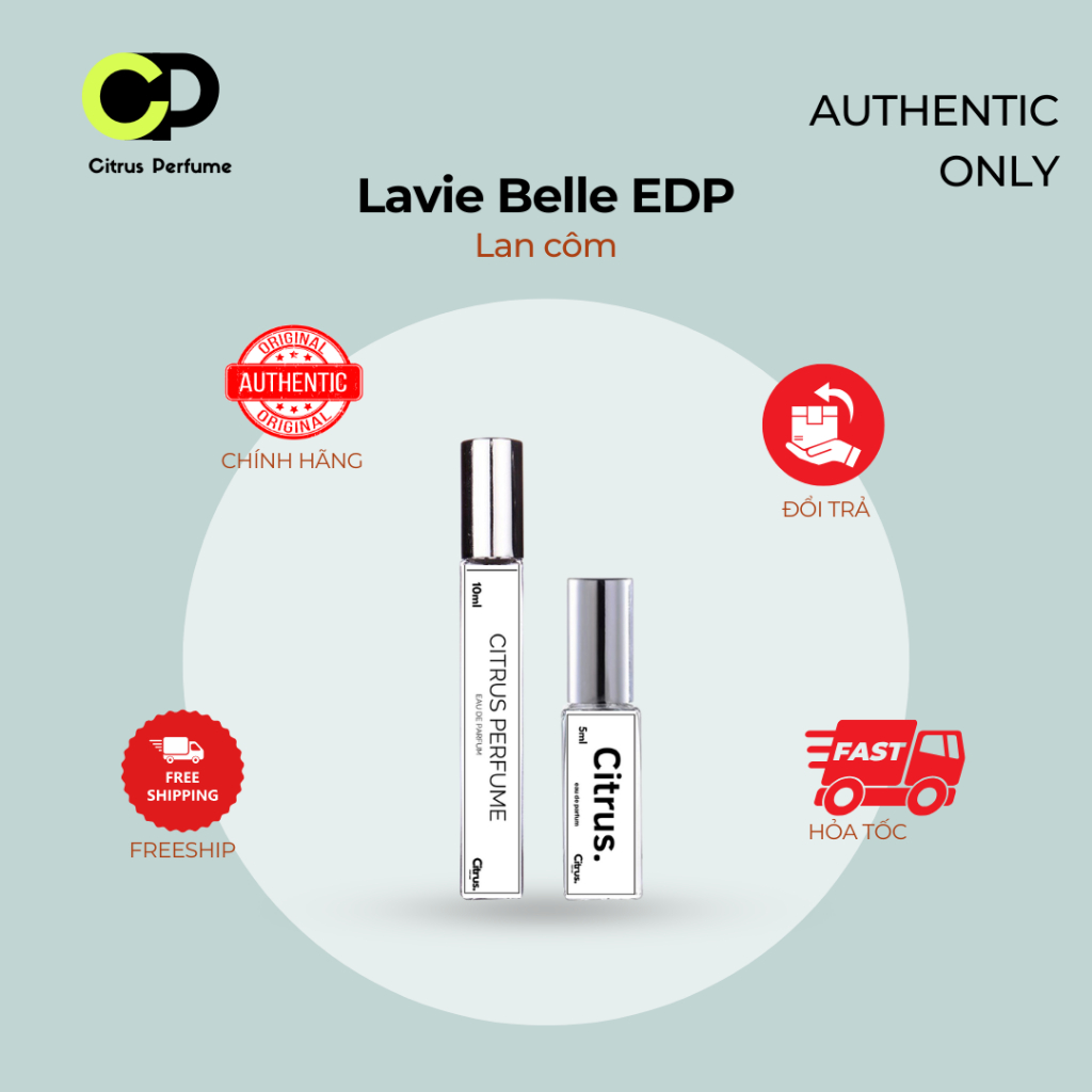 10ml Lan côm Laive Beo lle | Nước hoa nữ | Citrus Perfume