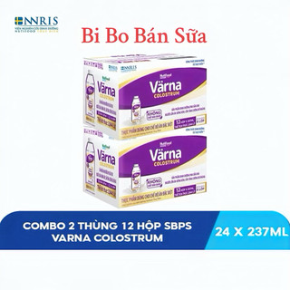COMBO 2 Thùng 24 Hộp Sữa Bột Pha Sẵn Varna Colostrum - 237ml [Tăng Đề Kháng Nhanh]