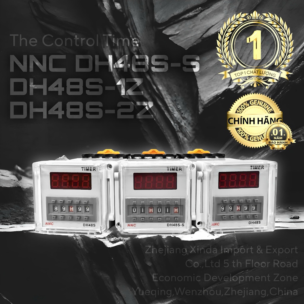 Rơ Le Thời Gian NNC DH48S-S DH48S-1Z DH48S-2Z Tặng Kèm Đế