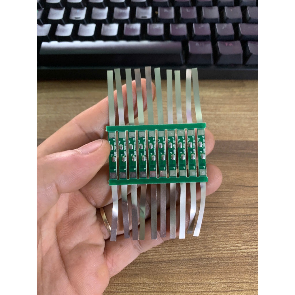 Mạch 1s bảo vệ 3.7v 3A Bms cho pin Li-ion 18650