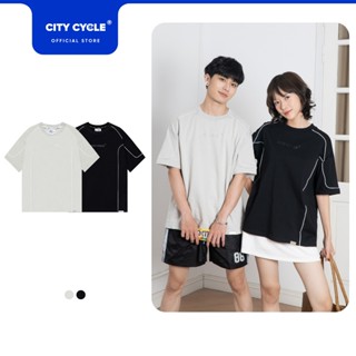 Áo T Shirt unisex thun phông form rộng Local Brand Chính Hãng City Cycle Áo thun Contours