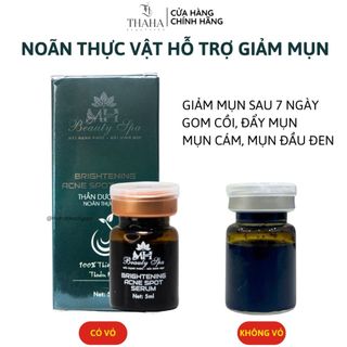   CHÍNH HÃNG  Serum Noãn Thực Vật MH Beauty Spa  2 phiên bản – Giảm Mụn Gom Cồi Đẩy Mụn Kiềm Dầu Phục Hồi Da Hiệu Quả 
