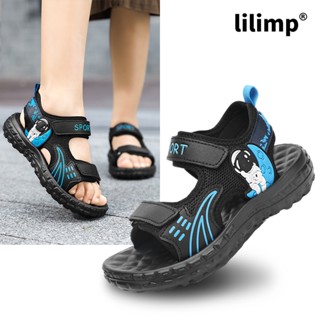  Giày sandal bé trai LILIMP dép quai hậu cho trẻ em nam 7 - 12 tuổi đi học đi chơi siêu bền dáng thể thao ZL15 