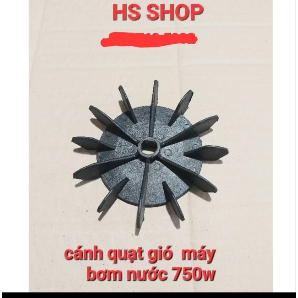 Cánh gió máy bơm 370w, 750w