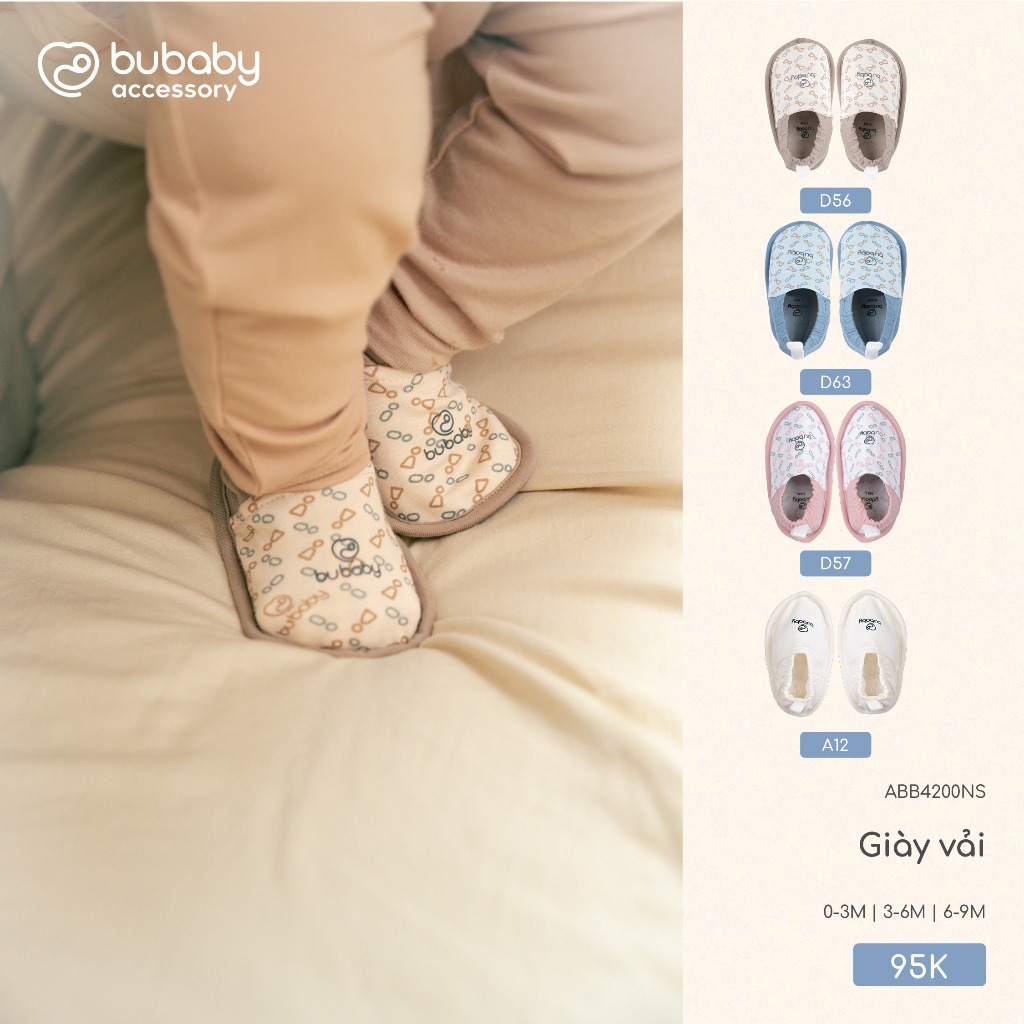 Giày vải BU Baby ABB4200NS | Phụ kiện chính hãng BU Baby