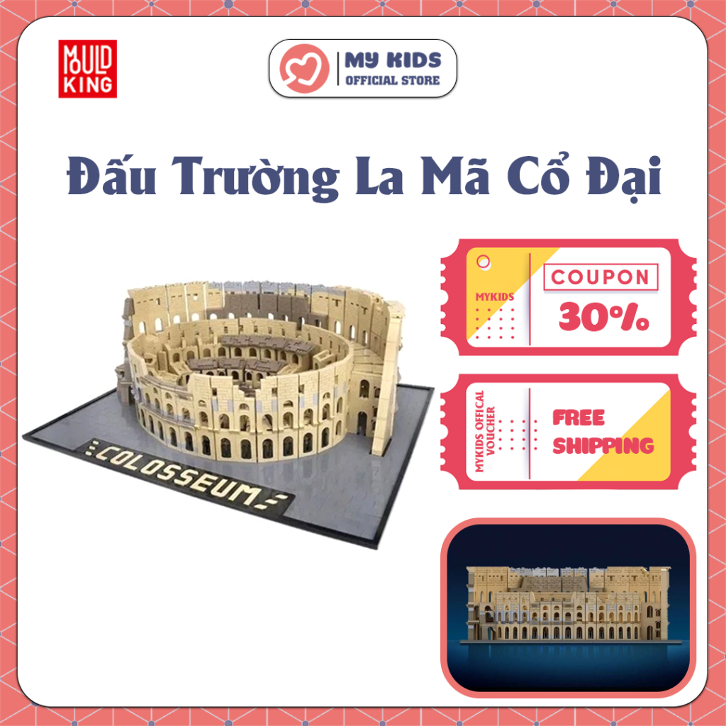 Đồ Chơi Lắp Ráp Đấu Trường La Mã Cổ Đại – Mouldking 22002