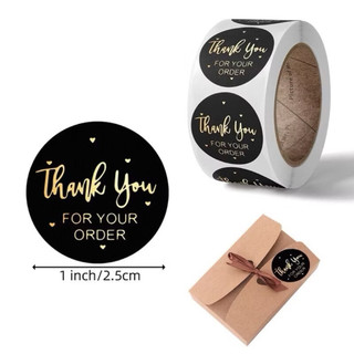 Shop Giao từ 2 sản phẩm - Tem nhãn dán Sticker thank you