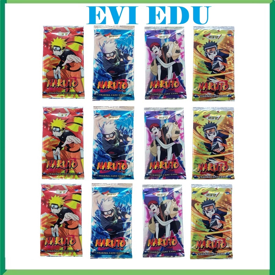 Set 12 bộ thẻ bài Naruto / Thẻ card hình nhân vật Naruto