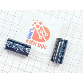 [Combo 5 chiếc] Tụ hóa Rubycon 4700uF 50V kích thước 18x35mm