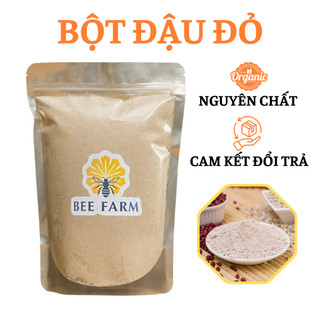 Bột Đậu Đỏ BeeFarm Nguyên Chất-100% Đậu Đỏ Xay Mịn, Dưỡng Trắng Da Tự Nhiên, Tẩy Tế Bào Chết - 100g