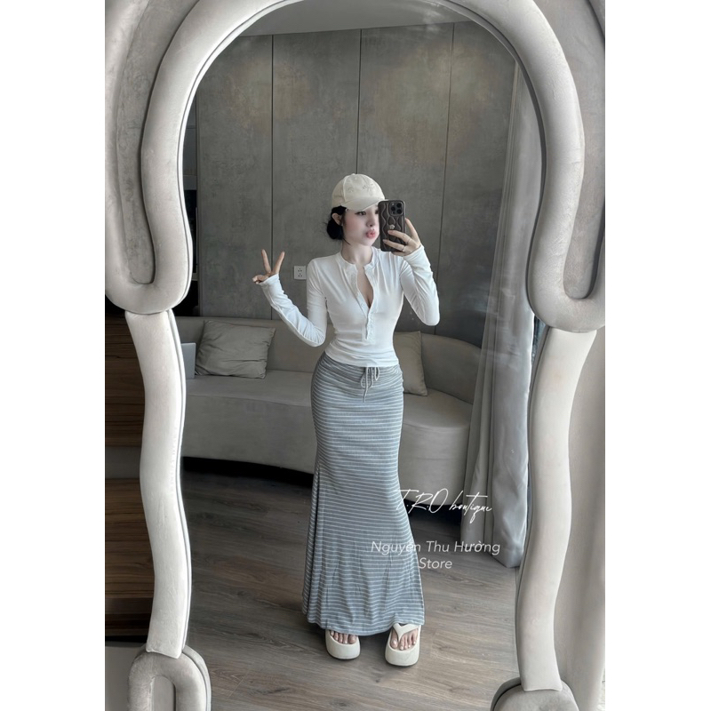 sét áo thun cv kẻ