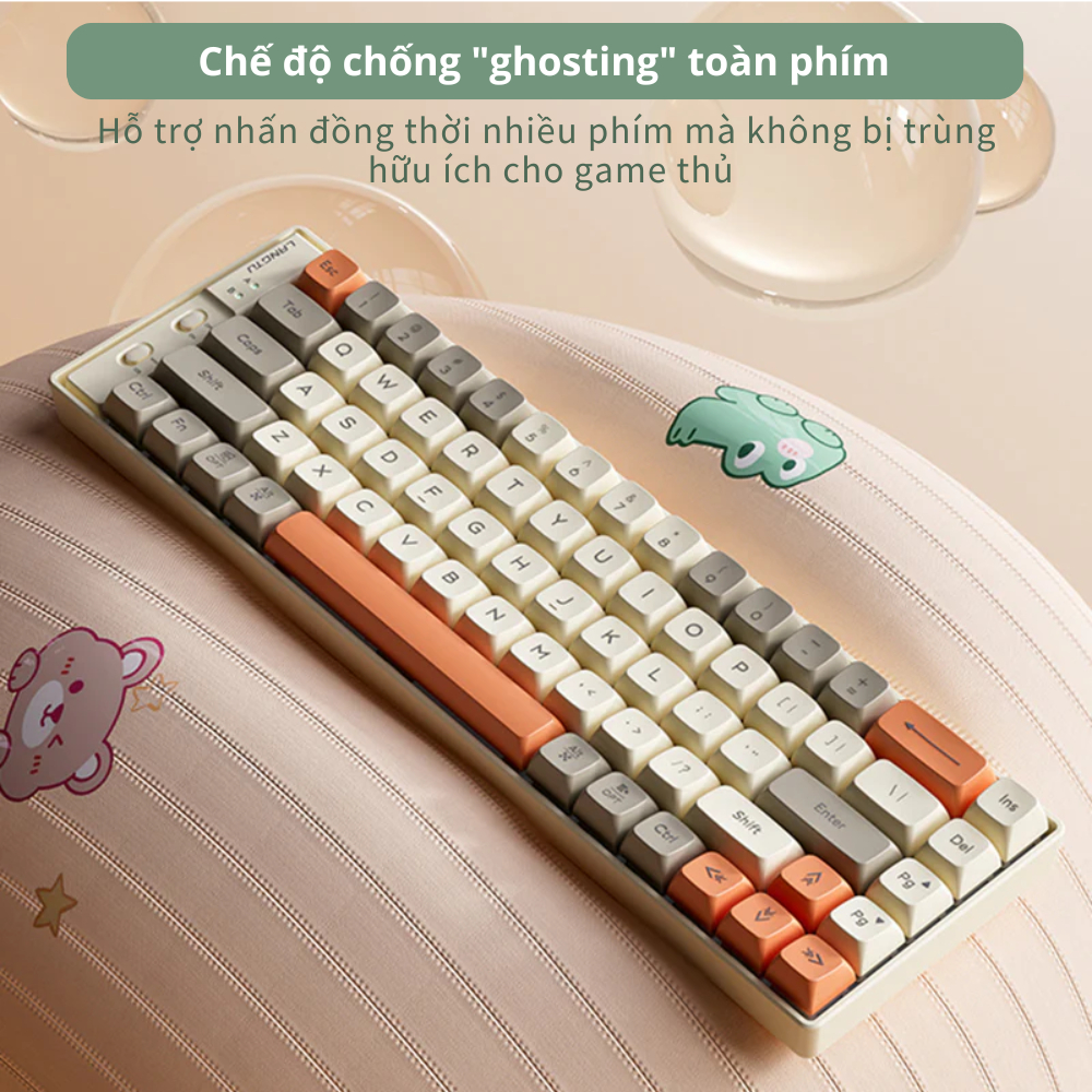 Bàn Phím Cơ LANGTU S69 Hotswap Hỗ Trợ Win/Mac Gaming, Tùy Chỉnh Macro Tiện Lợi,Siêu Nhỏ Gọn | BigBuy360 - bigbuy360.vn