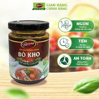Gia Vị Bò Kho Barona dạng hũ 250g ướp ngon chuẩn vị không cần nêm nếm