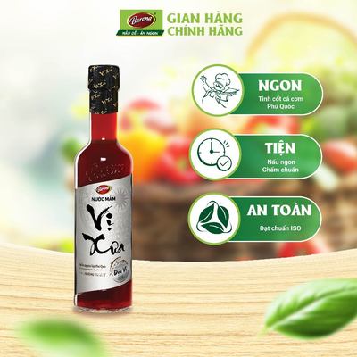 Nước Mắm Phú Quốc Vị Xưa Barona 20 độ đạm 1 Thùng (12 chai x 500ml)