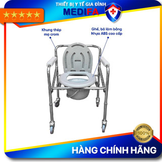 Ghế bô cho người già cao cấp narita kjt705 có bánh xe & dễ dàng gấp gọn cất giữ