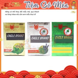 DẦU GIÓ CON Ó - EAGLE BRAND - DẦU 2 NẮP - 24ML