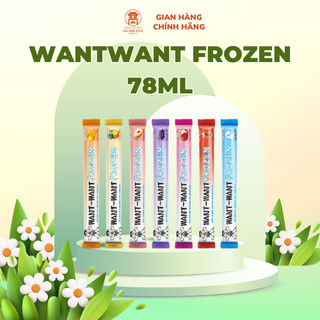 Thùng 4 Túi - 80 Thanh Nước Giải Khát Đông Lạnh Want Want Frozen 78ml – Nhiều Hương Vị Trái Cây