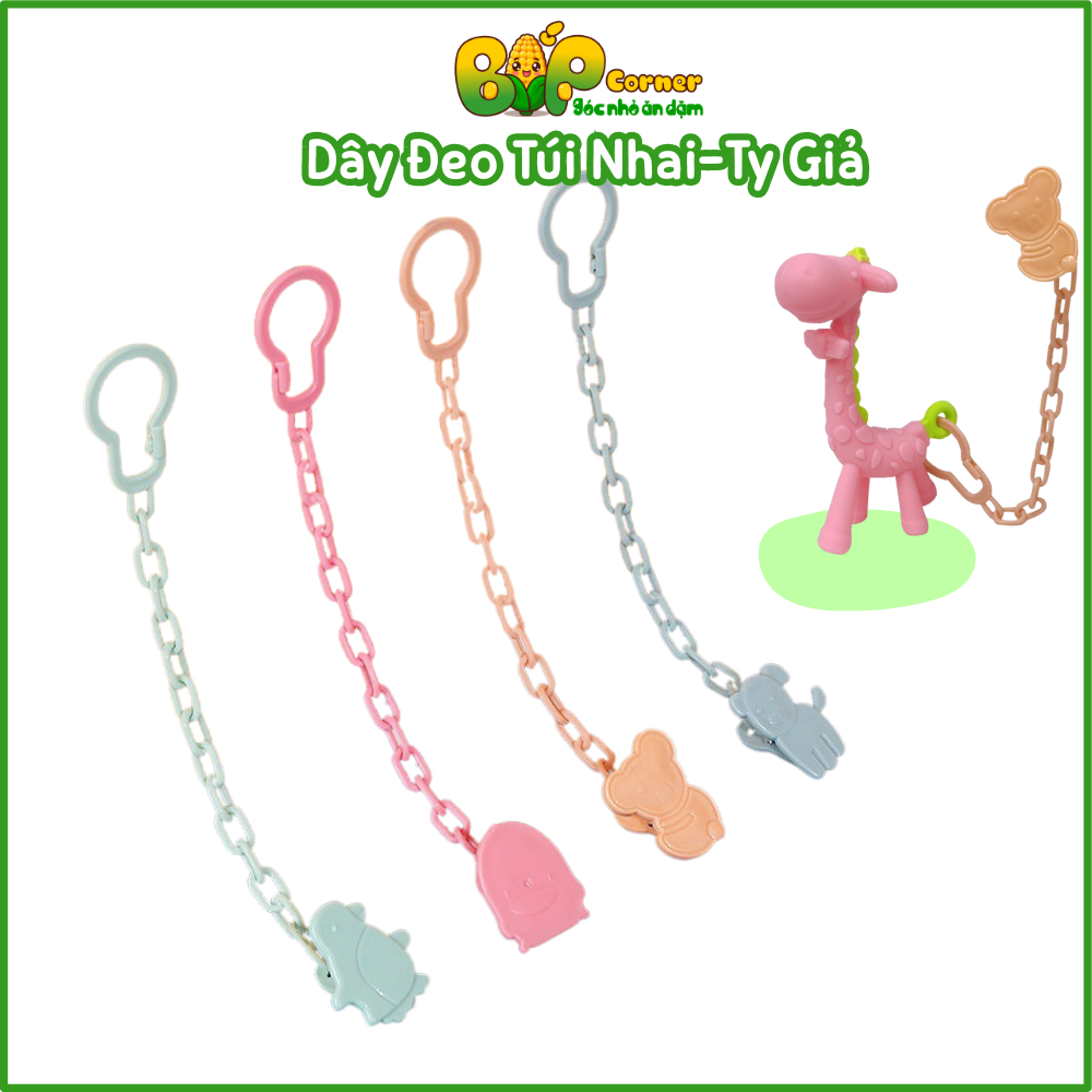Dây Đeo Ty Giả, Túi Nhai, Gặm Nướu Cho Bé