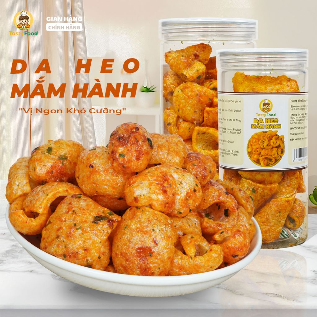 Da heo mắm hành Tasty Food - Hũ pet 150g