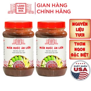  2 hủ 260g Mắm ruốc ăn liền  ăn thấy me tươi có hột chua chua rất ngon  nguyên liệu tươi thơm ngon đặc biệt Làng Chài Xưa 