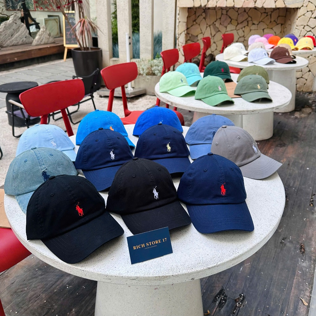 [ HÀNG CÓ SẴN ] Mũ Lưỡi Trai Basic Thêu Ngựa Cao Cấp Nhiều Màu – Nón Nam Nữ Unisex, Chất Cotton Đẹp, Điều Chỉnh Size