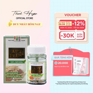 Giảm cân Apt plus Trà Giảm cân cấp tốc chính hãng detox thảo mộc không phải thuốc giảm cân 15 viên