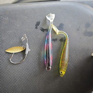 Mồi Mềm Lure - Lưỡi gắn mồi mềm Lưỡi + Mồi Mềm câu cá fishing