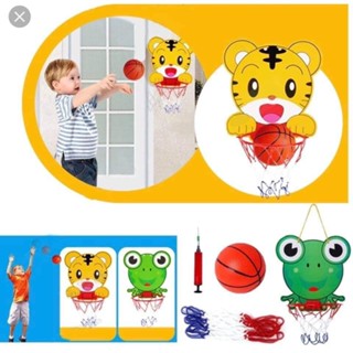 Đồ Chơi Bóng Rổ Cho Bé Hình Voi, Sóc, Bò Sữa, Gấu Trúc, Tê Giác Đáng Yêu, Trò Chơi Thể Thao Cho Trẻ 89024