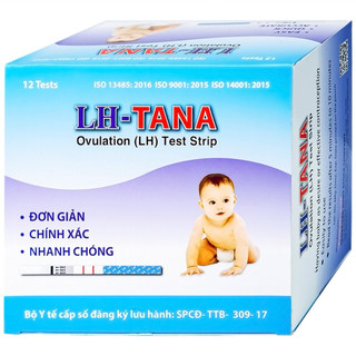  Que thử rụng trứng LH Tana hộp 12 test 