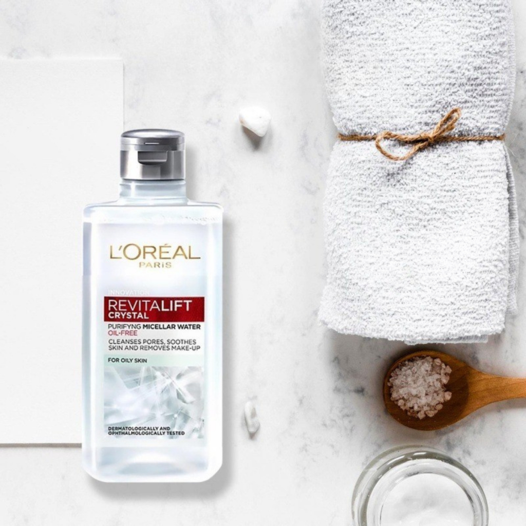 [DAILY] [Mini] Combo 4 Nước Tẩy Trang L'Oreal Làm Sạch Sâu Cho Da Dầu 95ml Revitalift Crystal Micellar Water Hasaki | BigBuy360 - bigbuy360.vn