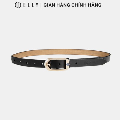 Thắt lưng nữ ELLY ED37 khóa gài kim da bò Italy cao cấp dây nịt nữ thời trang chính hãng