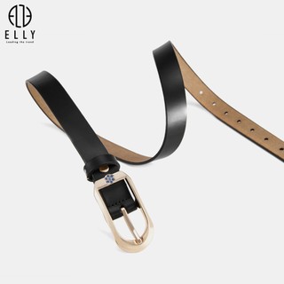 [Deal sang chảnh]  Dây lưng nữ cao cấp da thật ELLY – ED37