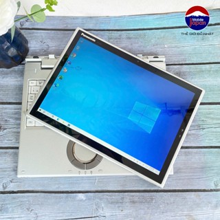  Laptop Panasonic 2 in 1 CF-XZ6 ,Màn hình cảm ứng core i5 thế hệ 7 ram 8gb SSD 256 GB màn ố trắng 