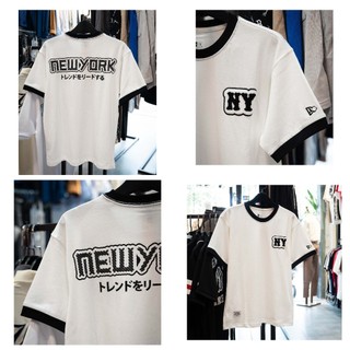 Áo thun NEWRA Logo NY Thêu Xù, form suông unisex, chất vải coolera thoáng mát năng động