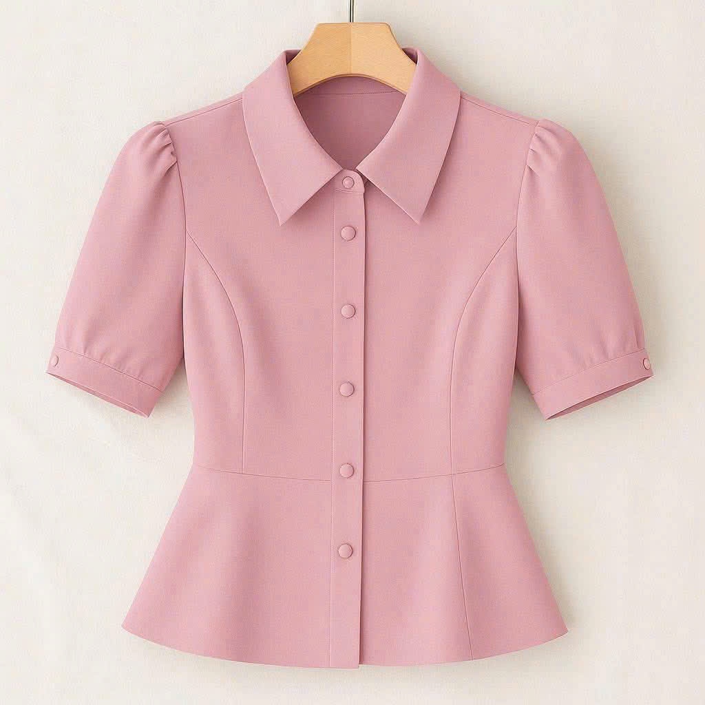 ÁO KIỂU CÔNG SỞ N22( Shop có nhận may đồng phục)