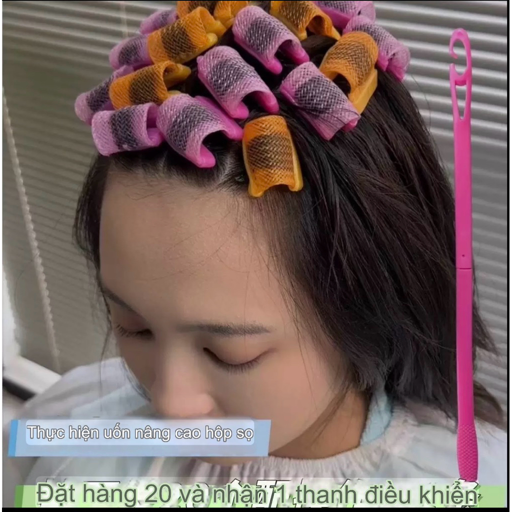  Bộ 20 lô uốn phồng chân tóc đỉnh bộ uốn phồng chân tóc cho nam và nữ 