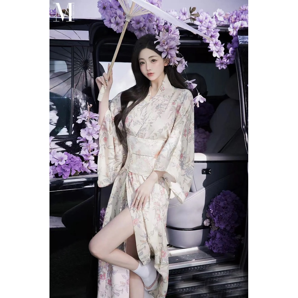 Kimono nhật bản yukata nữ