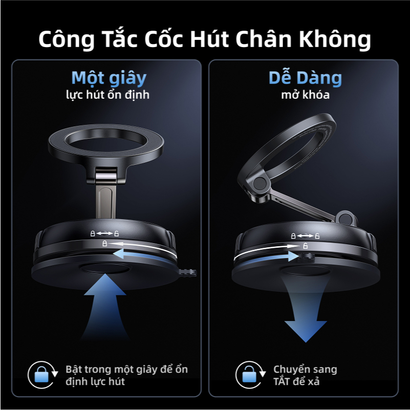 UGREEN Giá Đỡ Điện Thoại Từ Tính Có Thể Gập Lại Và Xoay Chắc Chắn Cho iP13 14 15 16Pro Max | BigBuy360 - bigbuy360.vn