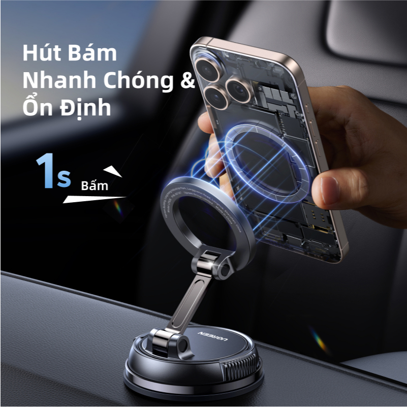 UGREEN Giá Đỡ Điện Thoại Từ Tính Có Thể Gập Lại Và Xoay Chắc Chắn Cho iP13 14 15 16Pro Max | BigBuy360 - bigbuy360.vn