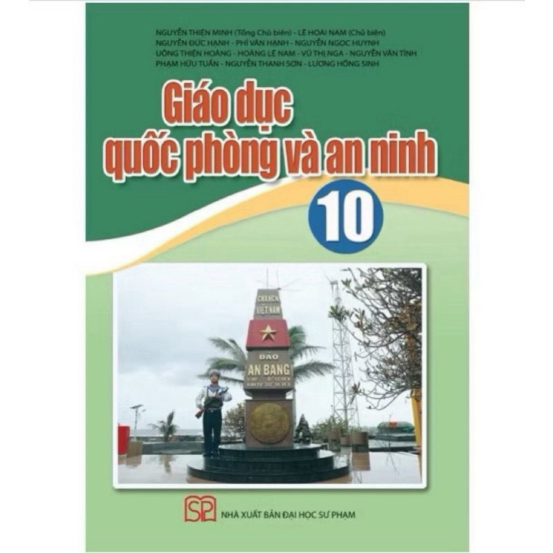 Sách - giáo dục quốc phòng và an ninh lớp 10 (cánh diều)
