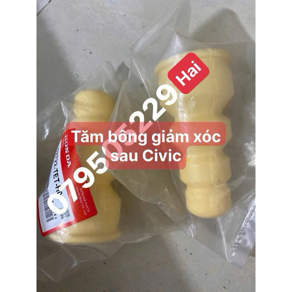 Tăm bông giảm xóc sau Civic 2016-2019 2017 2018 đệm giảm xóc City gen10