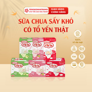 Sữa chua sấy khô có Tổ yến thật | Nhiều vị - CTCP Yến Sào Nha Trang