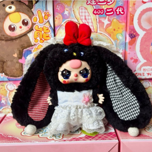 Hàng chính hãng- Thỏ cô dâu v2 baby three 400%, secret Baby Three v2 400% - Hàng có sẵn