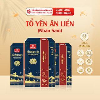 Tổ yến ăn liền 11g (Nhiều vị) | Hộp 1 - CTCP Yến Sào Nha Trang