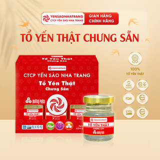  Tổ Yến Thật Chưng Sẵn - Đường Phèn 2,5g | Hộp 6 - CTCP Yến Sào Nha Trang 