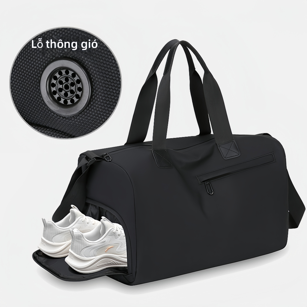 Túi du lịch tập thể thao gym yoga chất liệu cao cấp,Túi du lịch Ngăn để giày riêng,chống thấm nước,tách biệt ướt và khô