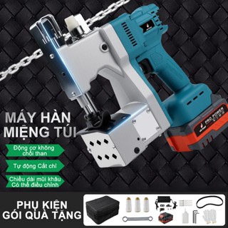 Máy khâu bao cầm tay Máy may bao công nghiệp pin 210W Có thể dùng để khâu các loại bao bì