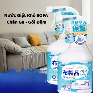  Chai Xịt Giặt Khô Chăn Ga Gối Đệm Sofa 500ml - Làm Sạch Khử Mùi Chống Mốc Hiệu Quả An Toàn Tiện Lợi 